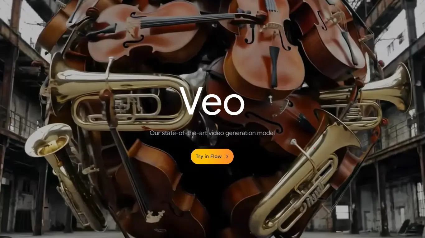 圖片來源/Google Veo 官網 圖片來源/Google Veo 官網