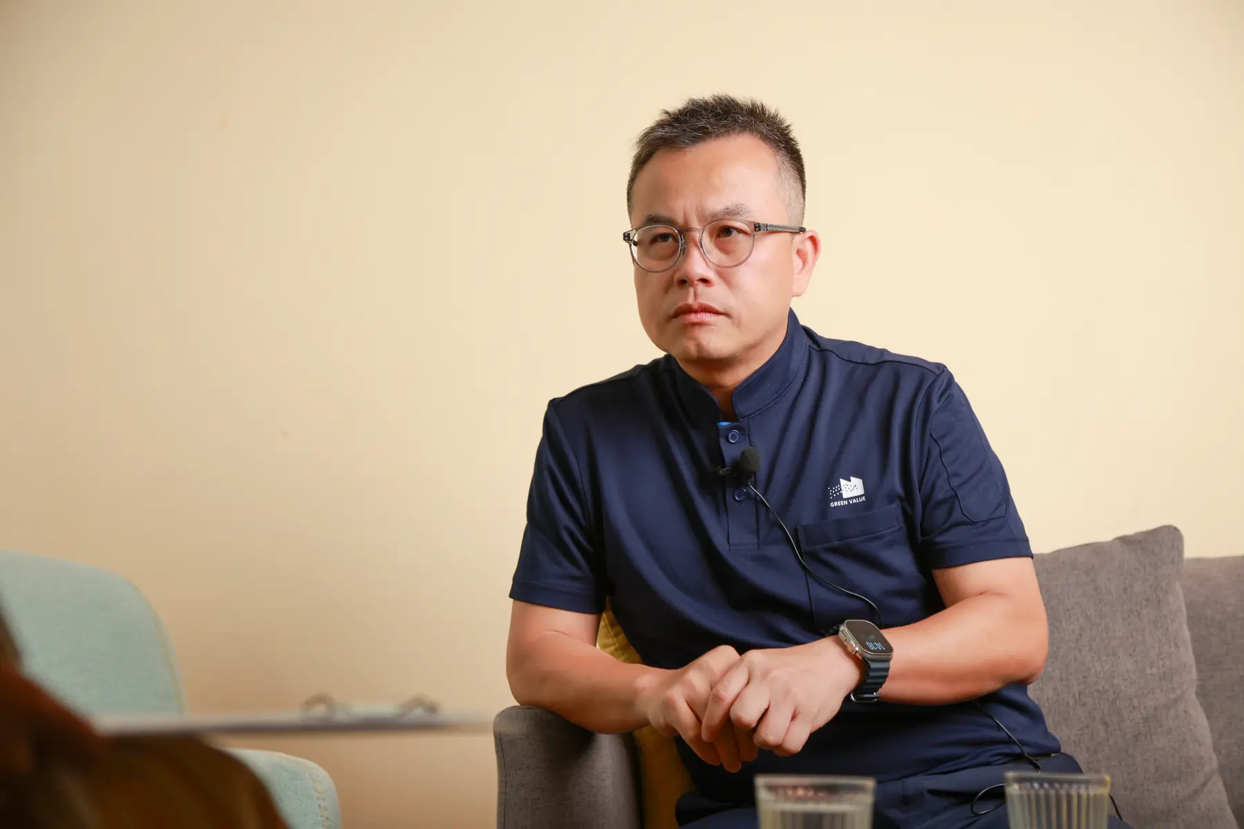 談起冷凍空調業難以跳脫大眾印象的窘境，即便無奈，許祐峰仍然期待有打破框架的一天。（攝影／葉仁琛）