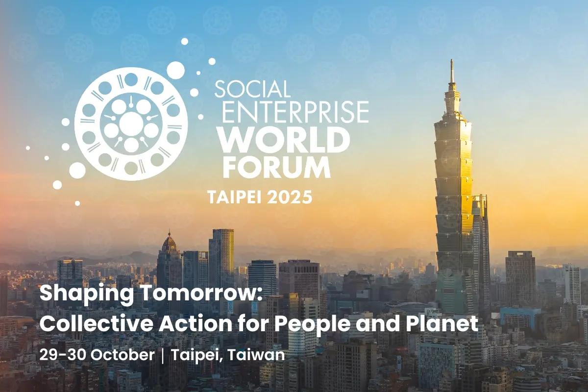 2025 年 SEWF 的主題為「共築未來:齊心協力,為人類與地球而努力」,議題包含高齡化社會、地方創生、永續環境等。(圖片來源/Impact Hub Taipei) 2025 年 SEWF 的主題為「共築未來:齊心協力,為人類與地球而努力」,議題包含高齡化社會、地方創生、永續環境等。(圖片來源/Impact Hub Taipei)