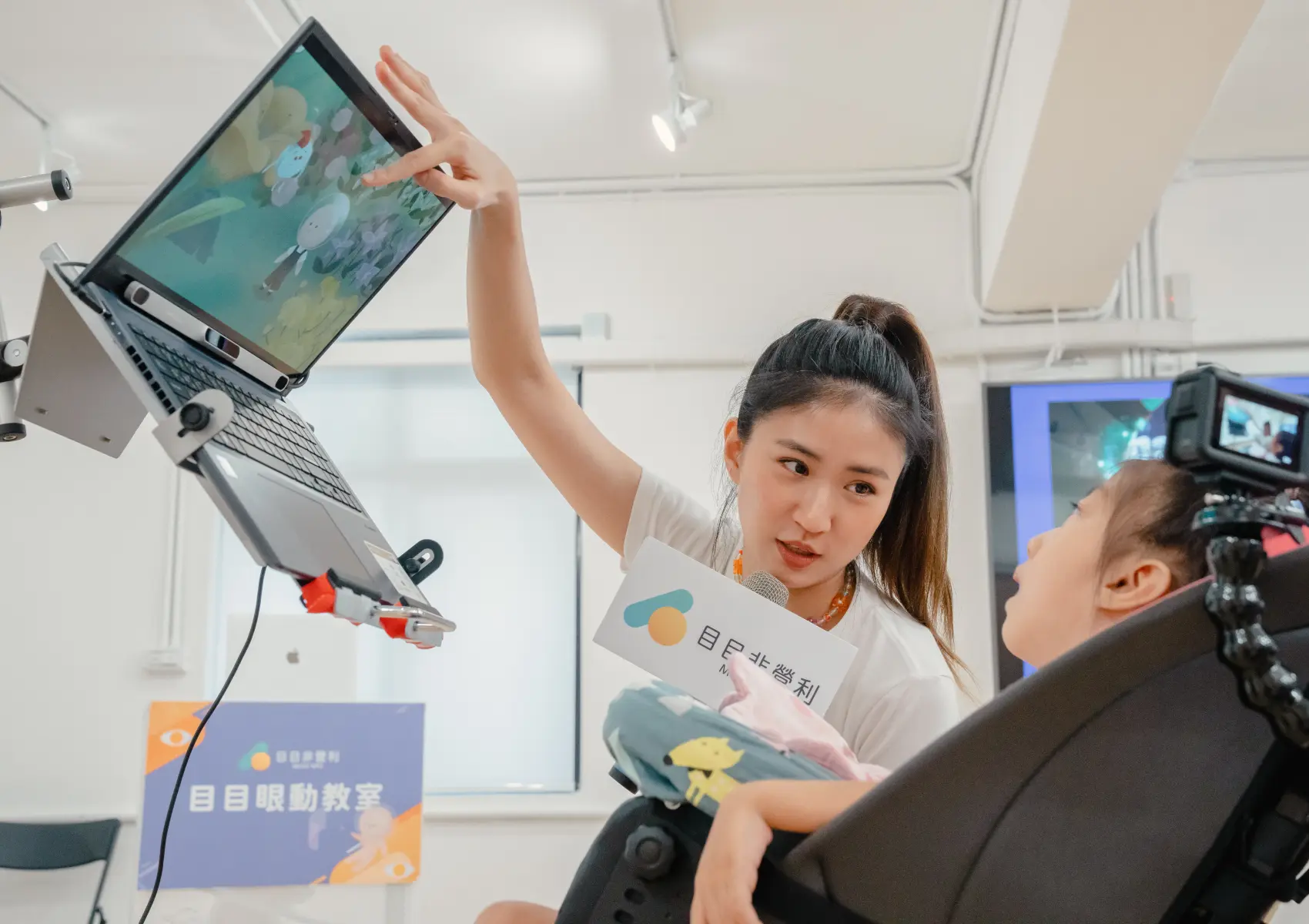 森思與目目非營利密切合作,將軟硬體與教育理念做出整合。(圖片來源/目目非營利) 森思與目目非營利密切合作,將軟硬體與教育理念做出整合。(圖片來源/目目非營利)