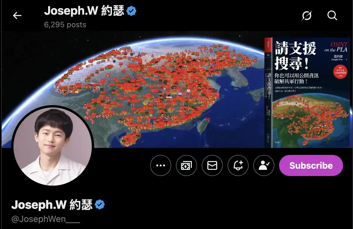 Learn more about Joseph Wen (溫約瑟): https://x.com/JosephWen___