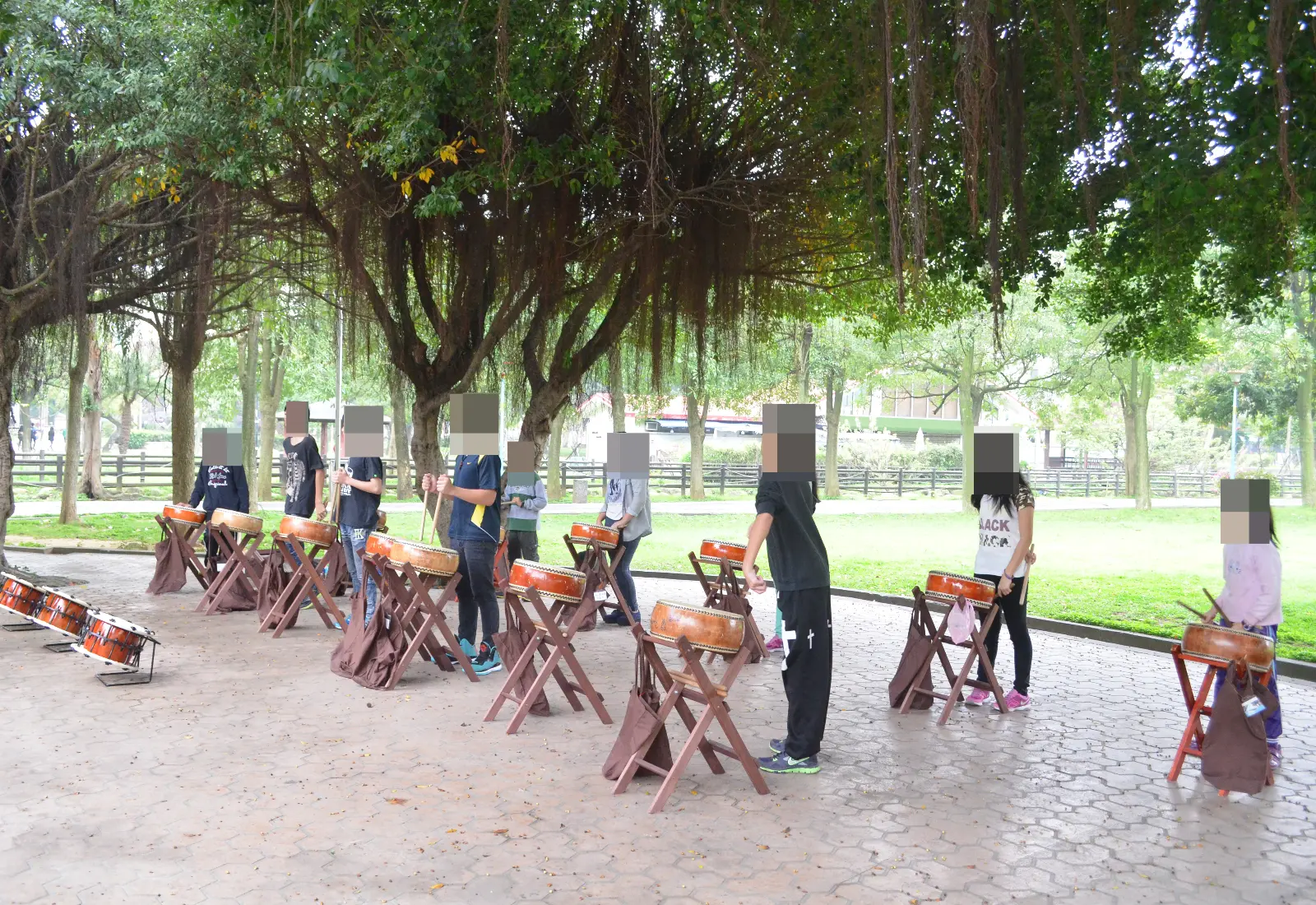 中壢晴天太鼓隊是她渴望第一個撥款資助的項目。(圖片來源/陳衍綸) 中壢晴天太鼓隊是她渴望第一個撥款資助的項目。(圖片來源/陳衍綸)