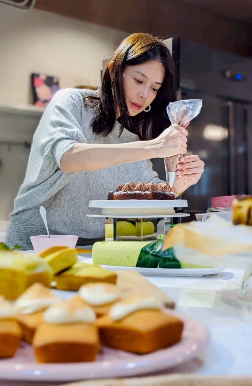 林美貞從演藝圈跨足甜點烘焙，事業有成、經營出色。（圖片來源／林美貞）