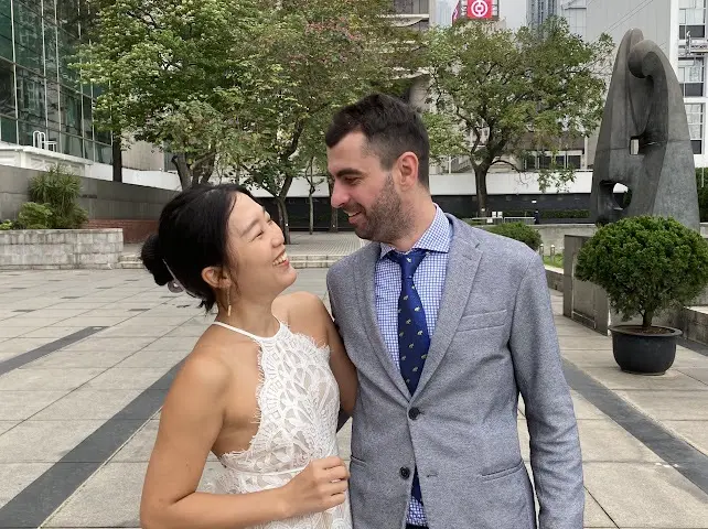 阿德里安娶了美嬌娘,成為臺灣女婿。(圖片來源/阿德里安) 阿德里安娶了美嬌娘,成為臺灣女婿。(圖片來源/阿德里安)