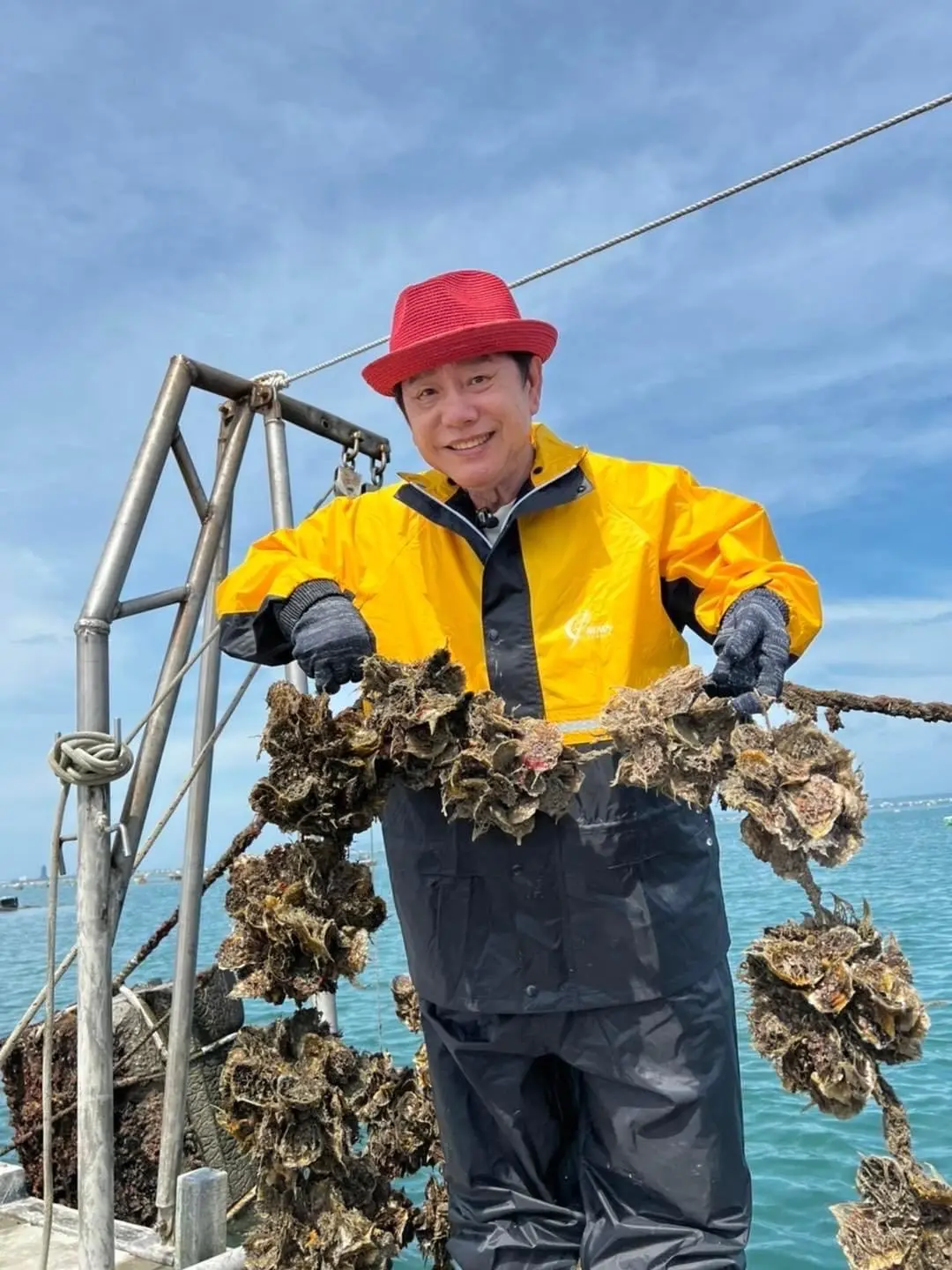 黃西田為節目上山下海、草根親民形象鮮明。（圖片來源／黃西田）