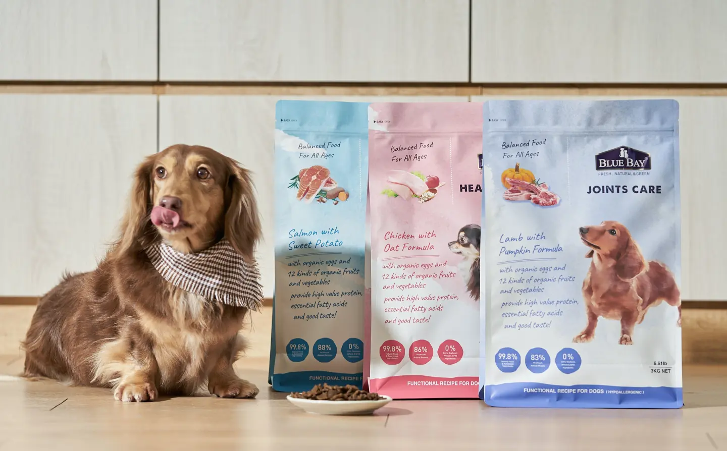 倍力寵食旗下犬貓糧，雙雙通過國際寵食黃金標準 AAFCO 餵食測試，展現 MIT 研發實力。（圖片來源／倍力寵物健康食品）&nbsp;&nbsp;