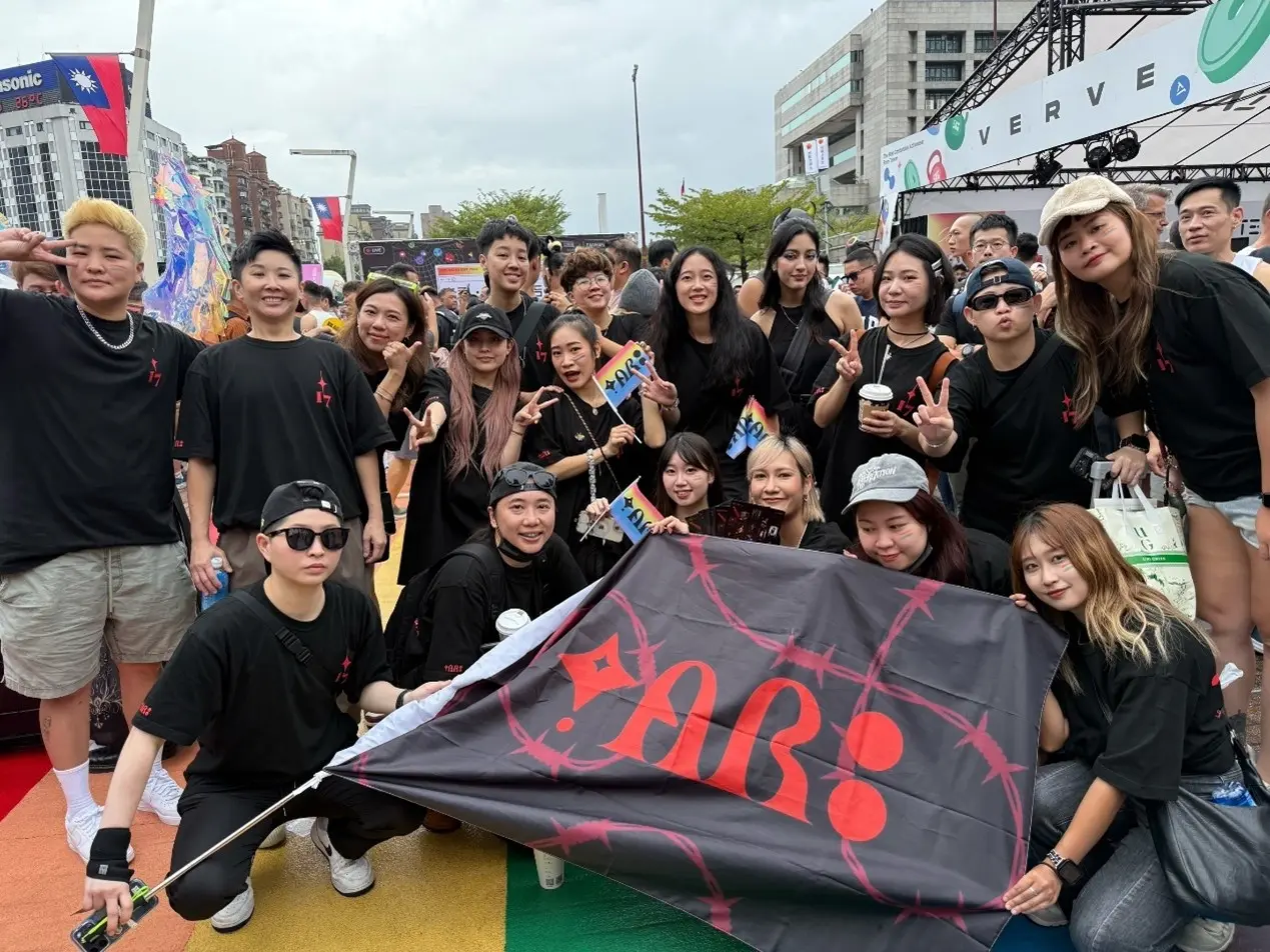 TABOO 團隊積極參與同志活動，也舉辦講座等，讓更多人看見女同志的行動力。（圖片來源／維克）