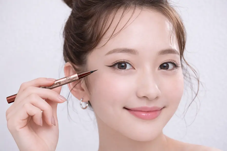 KISSME 花漾美姬「超！持久極細抗暈眼線液」榮獲 2025 @cosme 台灣、日本美妝大賞最佳【眼線液】第一名，以台日雙冠王之姿，穩坐 No.1 眼線代表地位。（圖片來源／台灣奇士美）&nbsp;&nbsp;