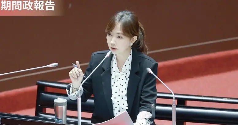 郭昱晴問政時，言簡意賅、調理清楚，讓議題能被更多人明白與認同。（圖片來源／郭昱晴）
